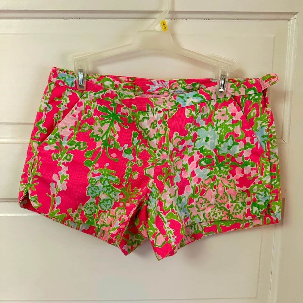 Lilly Pulitzer Southern Charm Adie Shorts Size 4